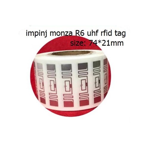 impinj monza r6-P chip r6 uhf rfid tag wet inlay sticker paper label