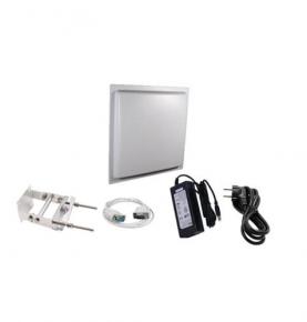 integrated uhf 12dbi antenna reader 1-15m passive long range distance UHF RFID reader with tcp ip RS232/485 Wiegand interface